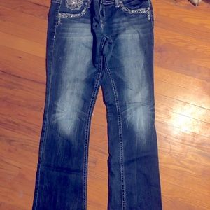 Size 30 ( fits like 12/14) Grace in LA bootcut jeans